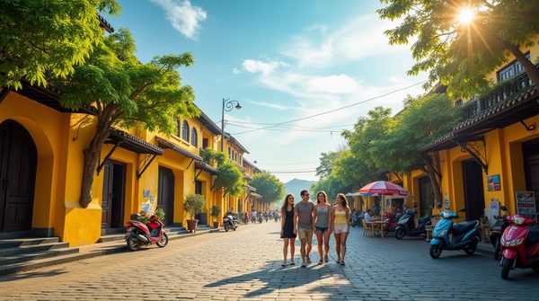 Voyager autrement : explorez hoi an avec une visite guidée en français